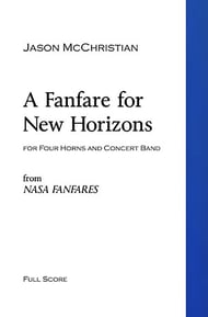 A Fanfare for New Horizons Concert Band sheet music cover Thumbnail